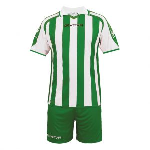 supporter bianco-verde