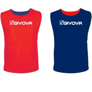 Peto reversible Givova Rojo-Azul