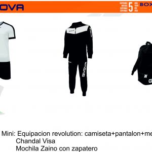 Box Mini blanco-negro