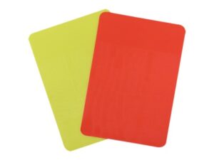 set tarjeta arbitro