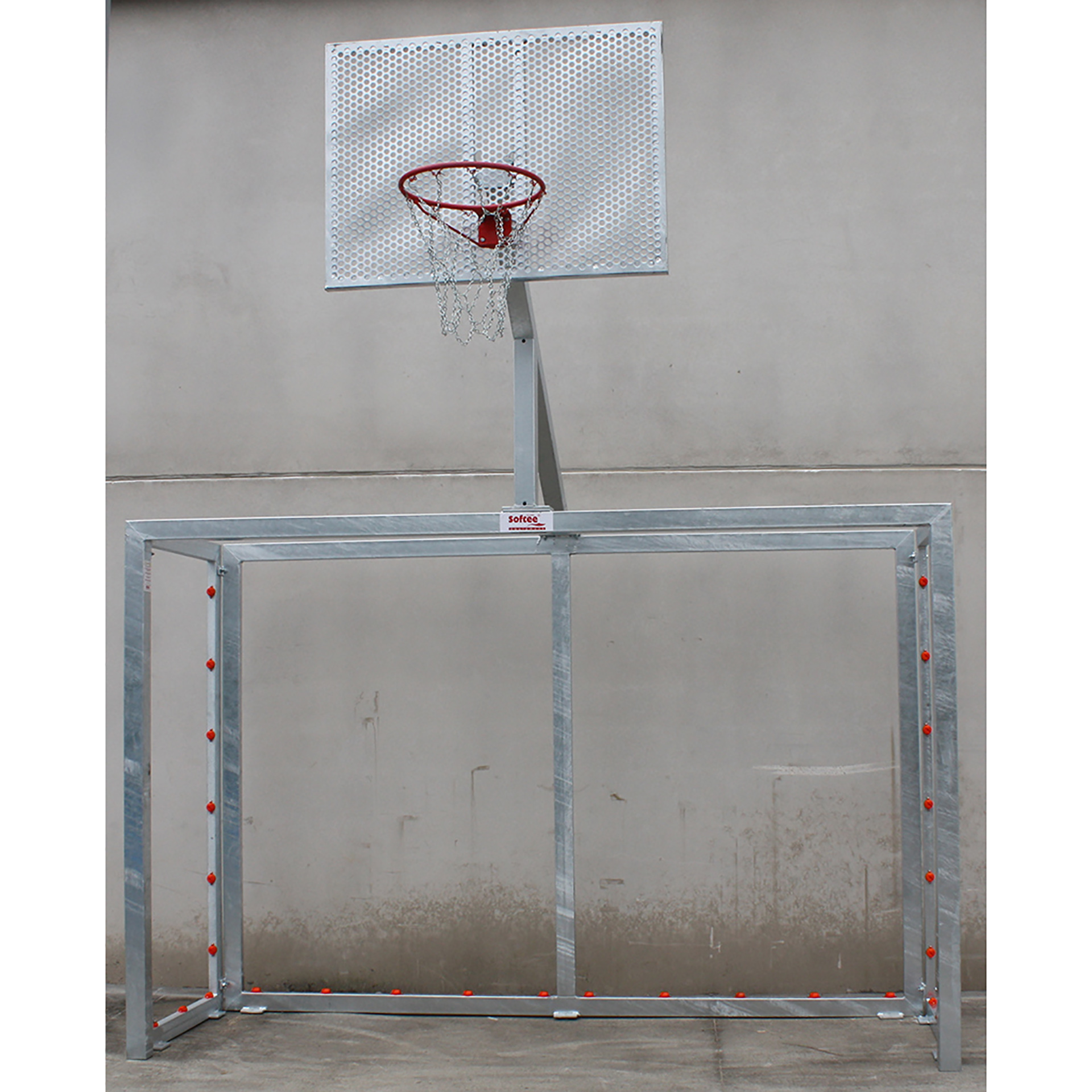 juego porterias galvanizadas futbo sala/balonmano – canasta basket 5