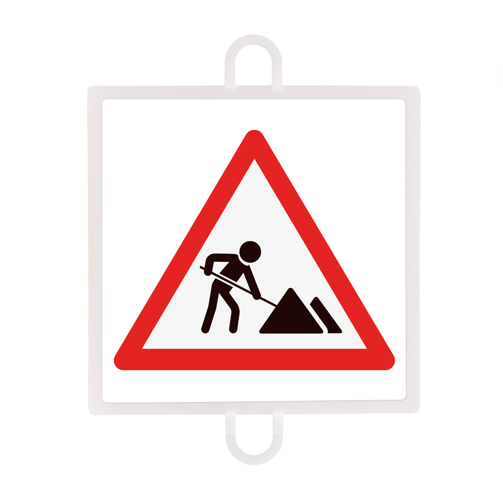 panel de señalizacion trafico de peligro nº 7 (obras) 1