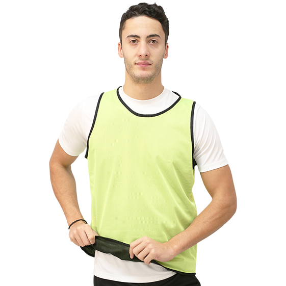 peto reversible unisex negro amarillo fluor peto reversible unisex negro amarillo fluor
