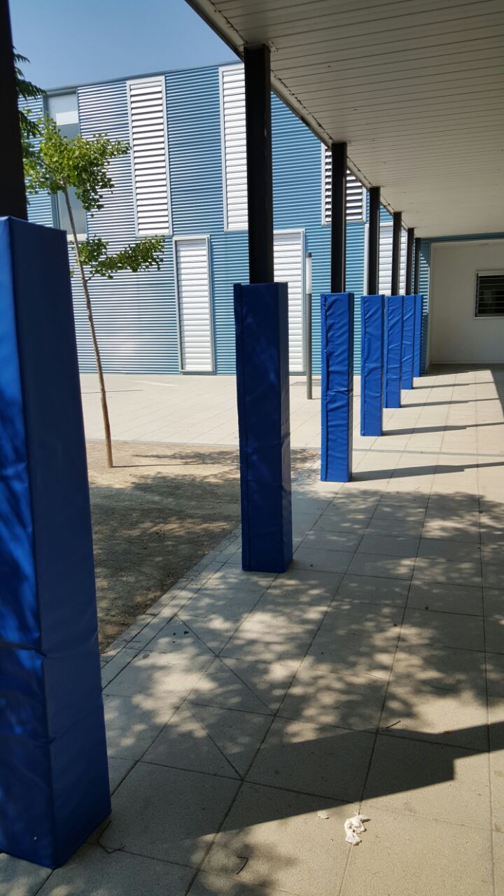 proteccion columna cuadrada o rectangular deluxe 2 mt altura grosor 7 cm -metro lineal- 1