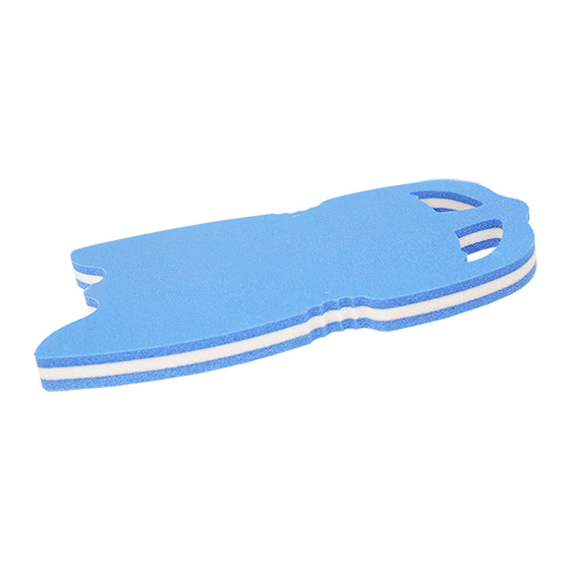 tabla de natación grande con ventanas tiburón azul blanco