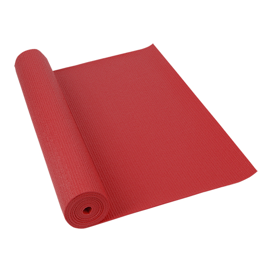 colchoneta pilates/yoga softee deluxe grosor 4mm rojo 1