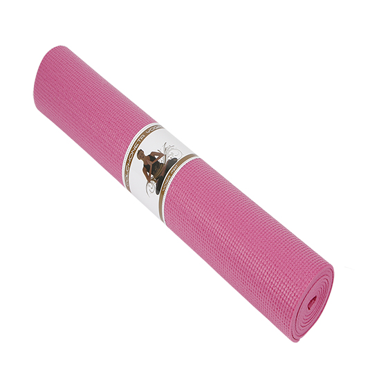 colchoneta pilates/yoga softee deluxe grosor 4mm rosa 1