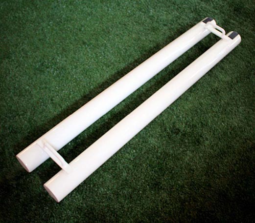 contrapeso porterias futbol 7 y 11, base seccion 80×40 mm.