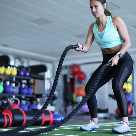 cuerda entrenamiento funcional con gancho en el extremo 2