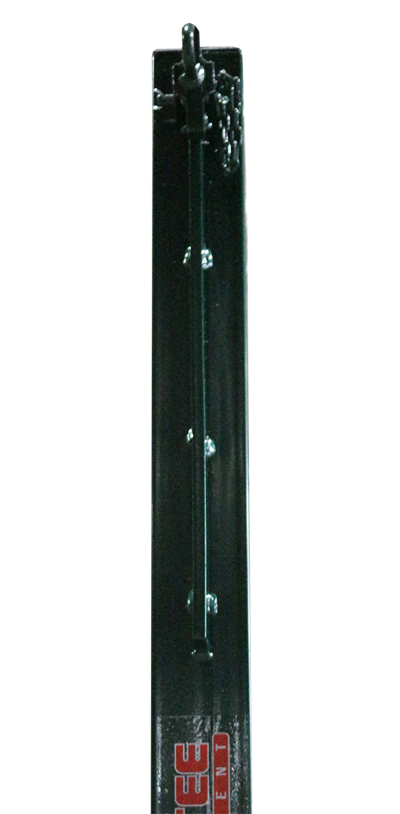 juego (2 unidades) postes voleibol, metalicos, trasladables, cuadrados 80 x 80 mm. 3