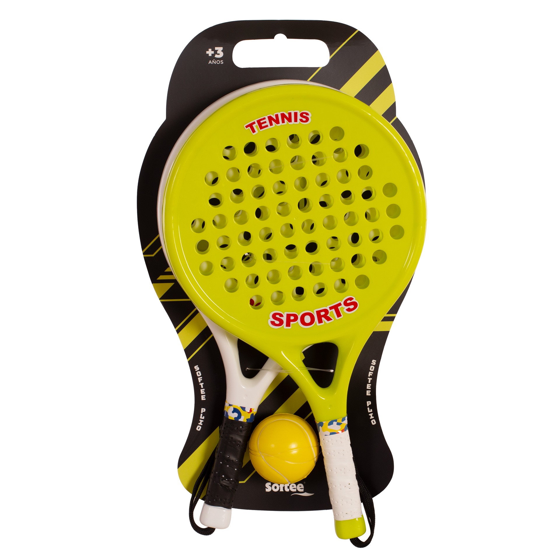 juego de dos raquetas con pelota softee plio 1