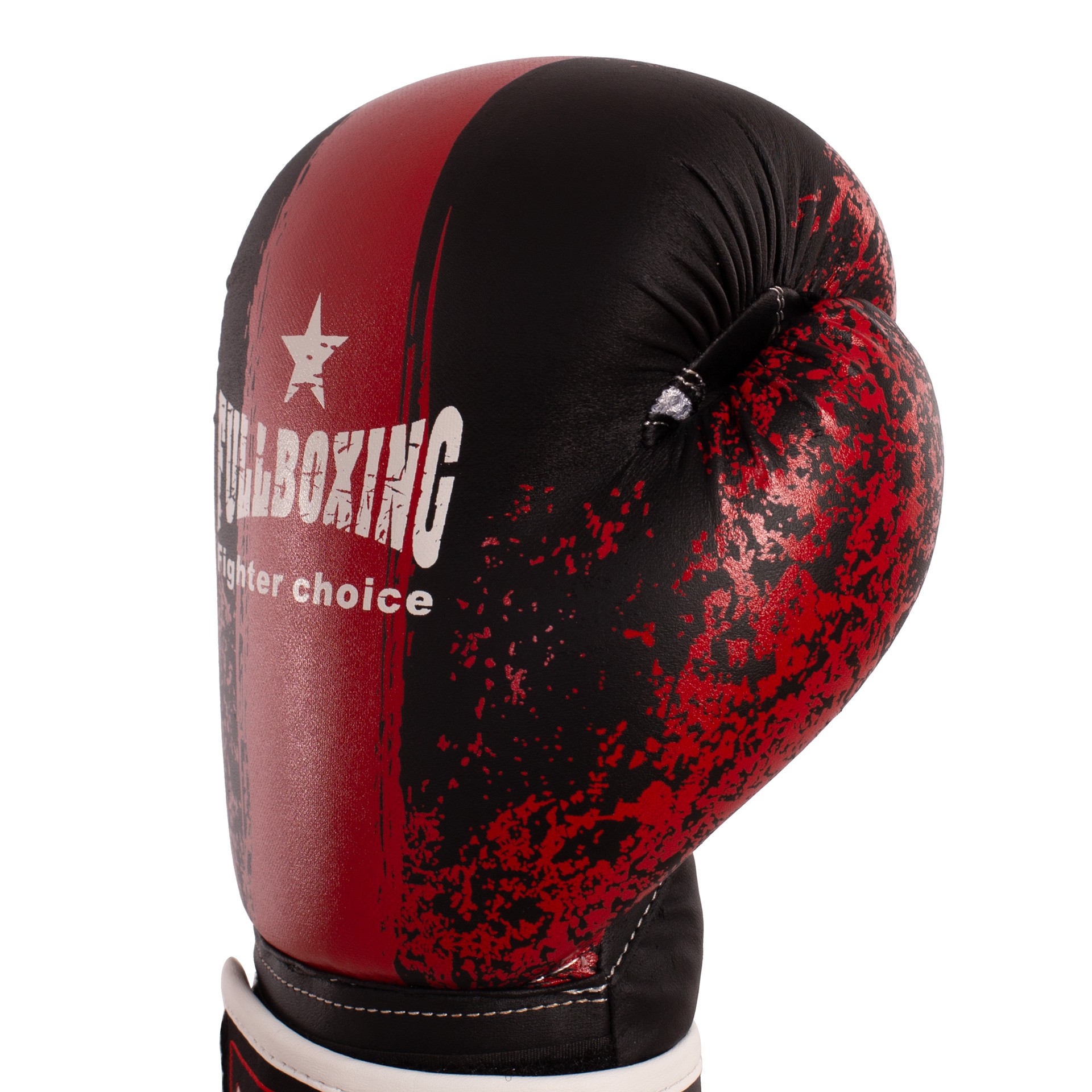 par de guantes boxeo fullboxing huracan negro rojo 1