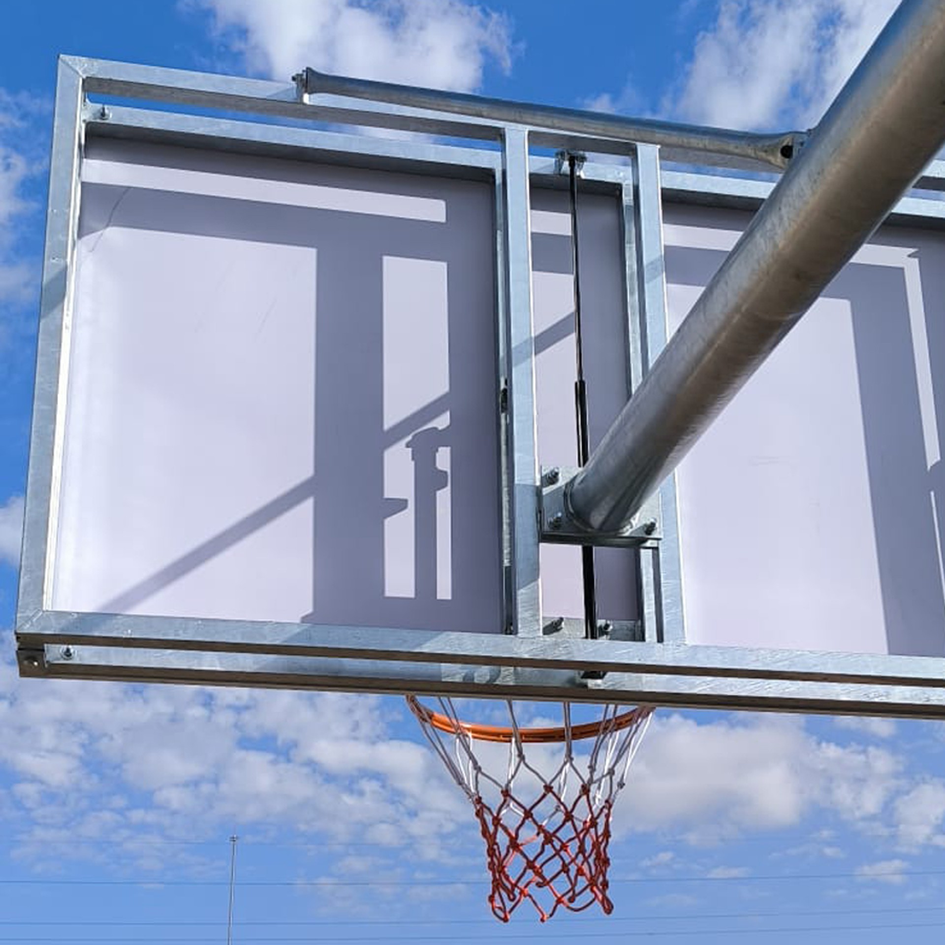 juego 2 sistemas adaptación new automático galvanizado basket-minibasket para canastas softee 3