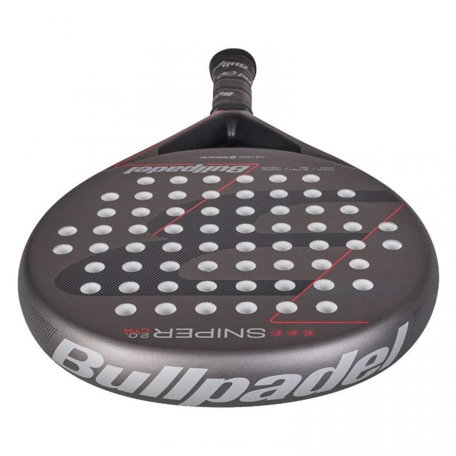 pala pádel bullpadel sniper 2.0 control gris oscuro 2026 2
