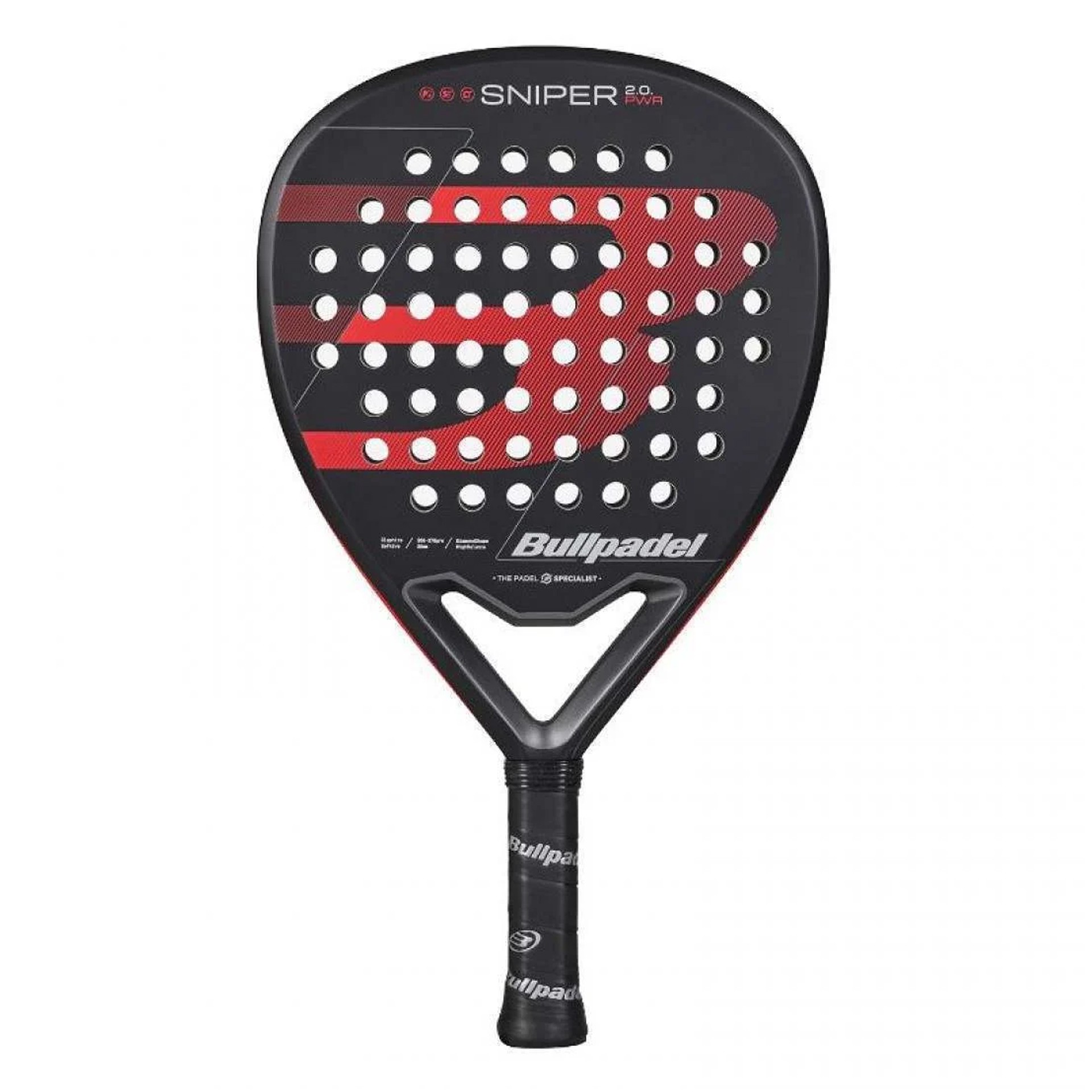 pala pádel bullpadel sniper 2.0 power negro 2026 1