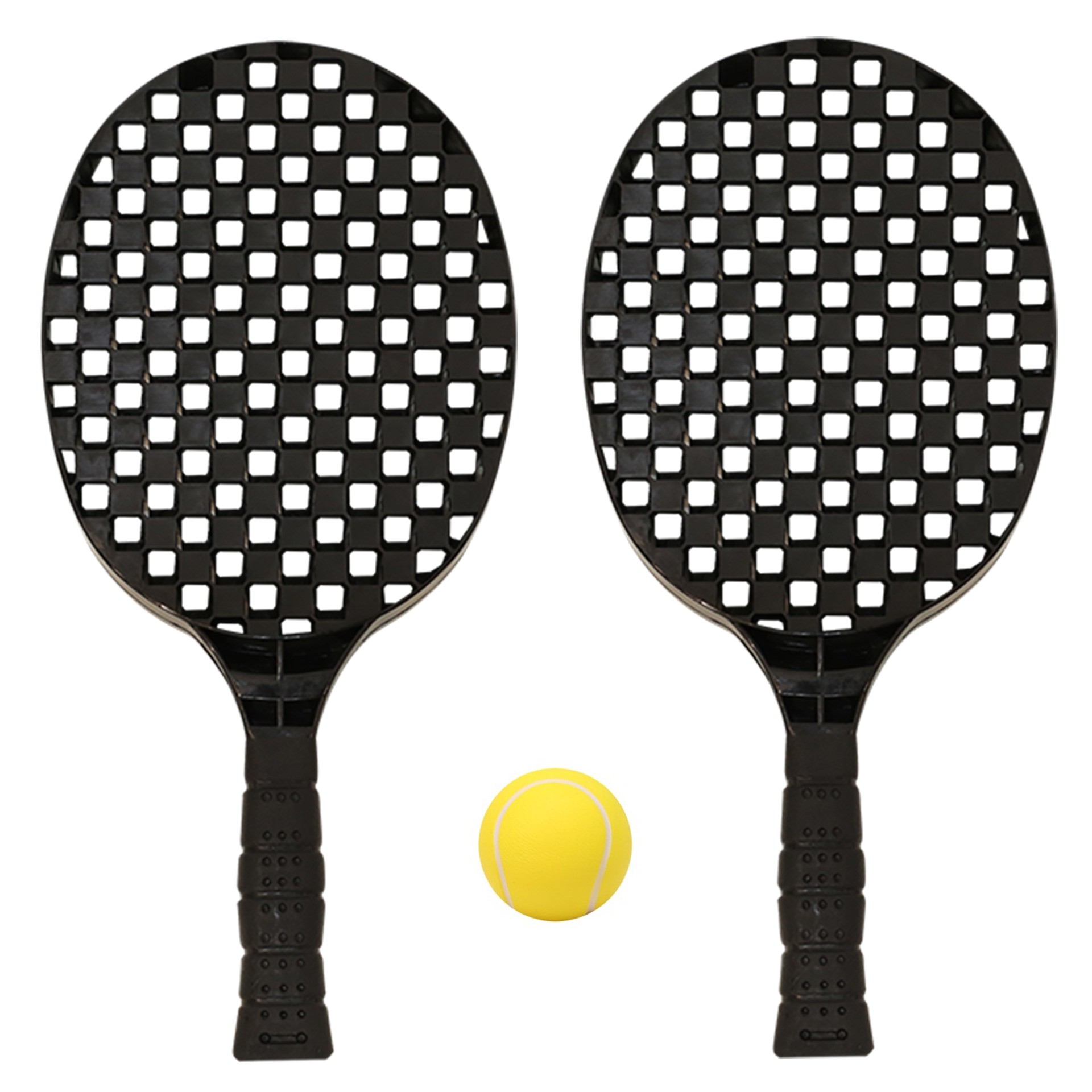 set shuttleball – uso exclusivo con  pelota foam negro