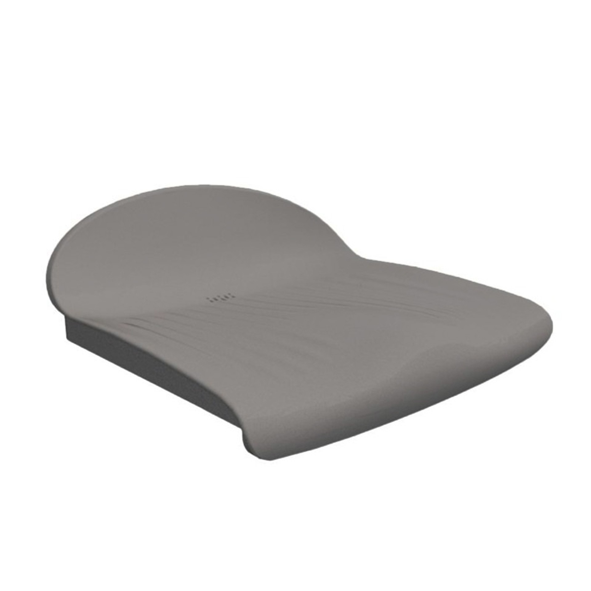 asiento pvc sin respaldo spark sr m4 gris 1