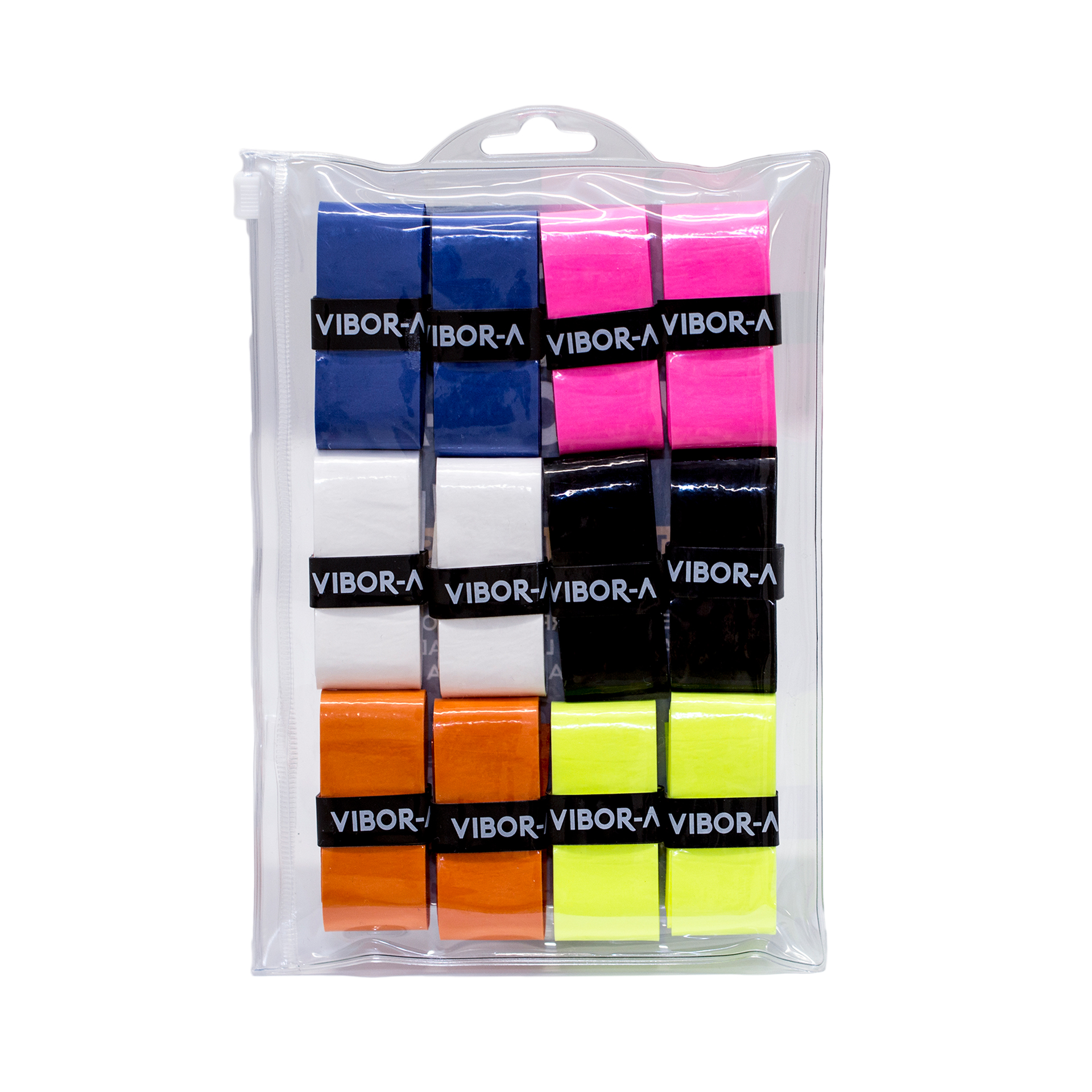 bolsa de overgrips vibor-a liso multicolor 1
