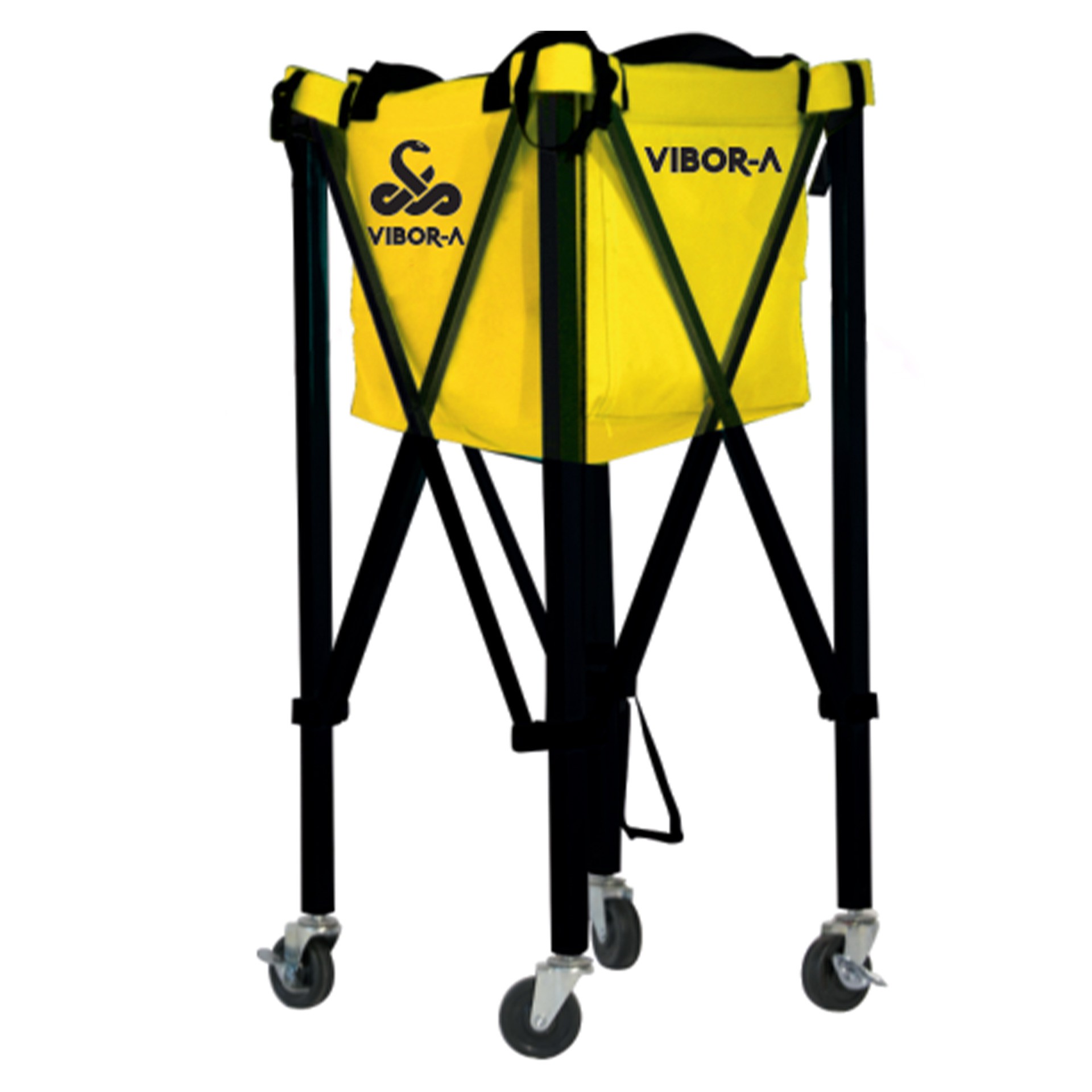 carro portapelotas de tenis/pádel vibor-a genius yellow 1