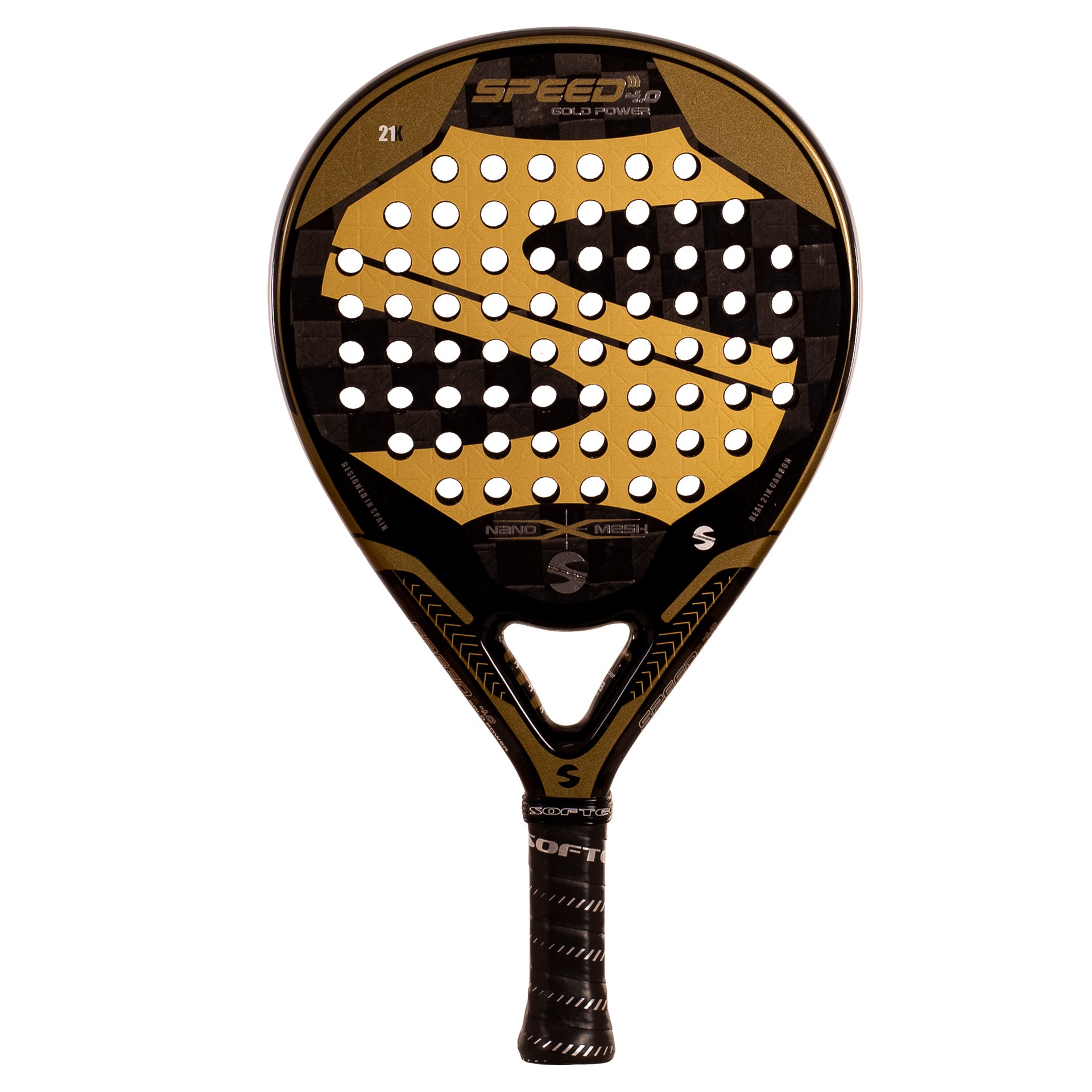 pala pádel softee speed gold power 4.0 nano mesh 1