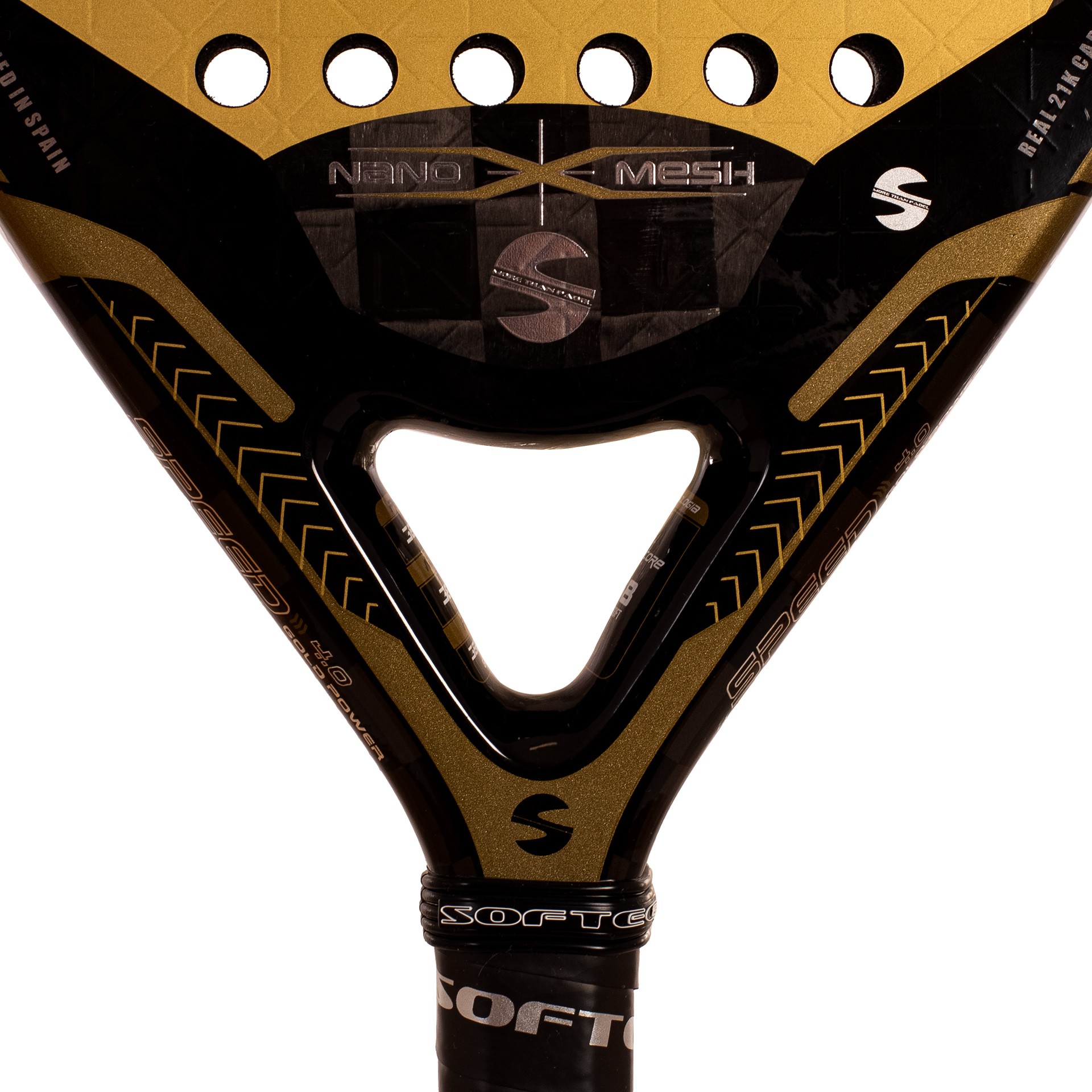 pala pádel softee speed gold power 4.0 nano mesh 5