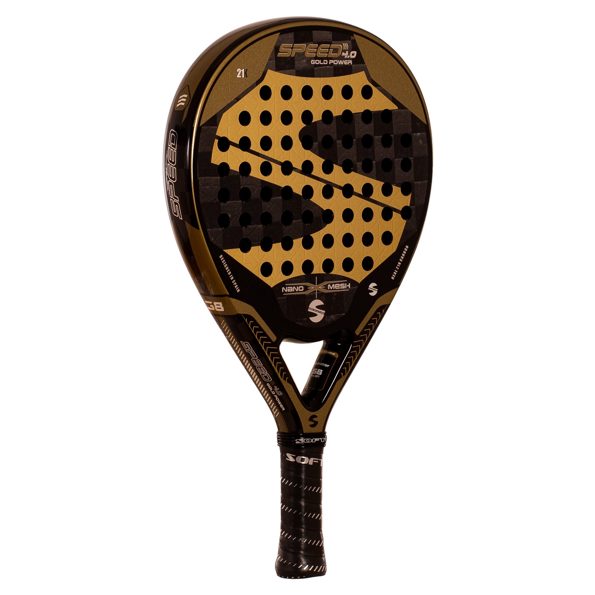 pala pádel softee speed gold power 4.0 nano mesh 6