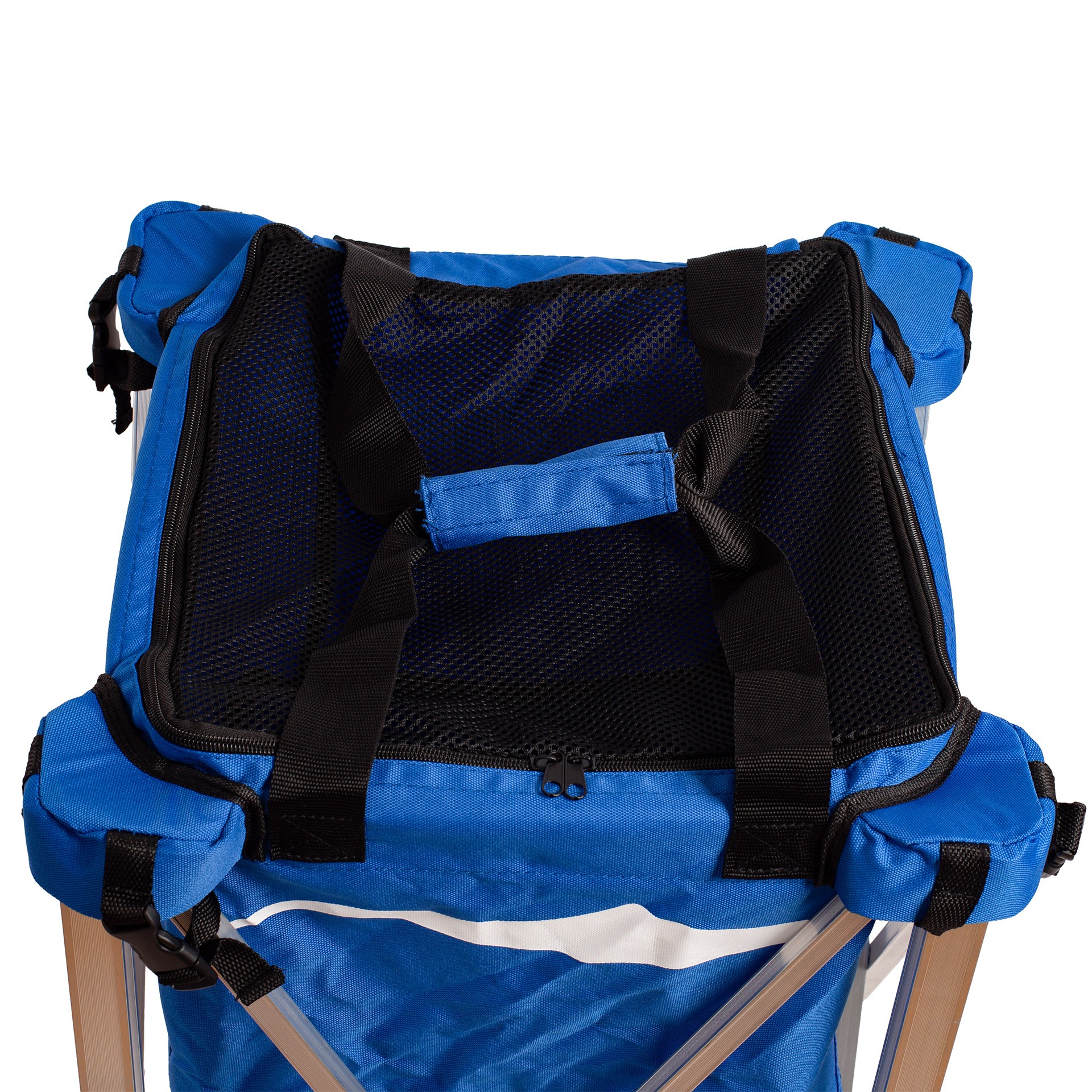 carro portapelotas de tenis/padel/pickleball softee recovery azul gris 10