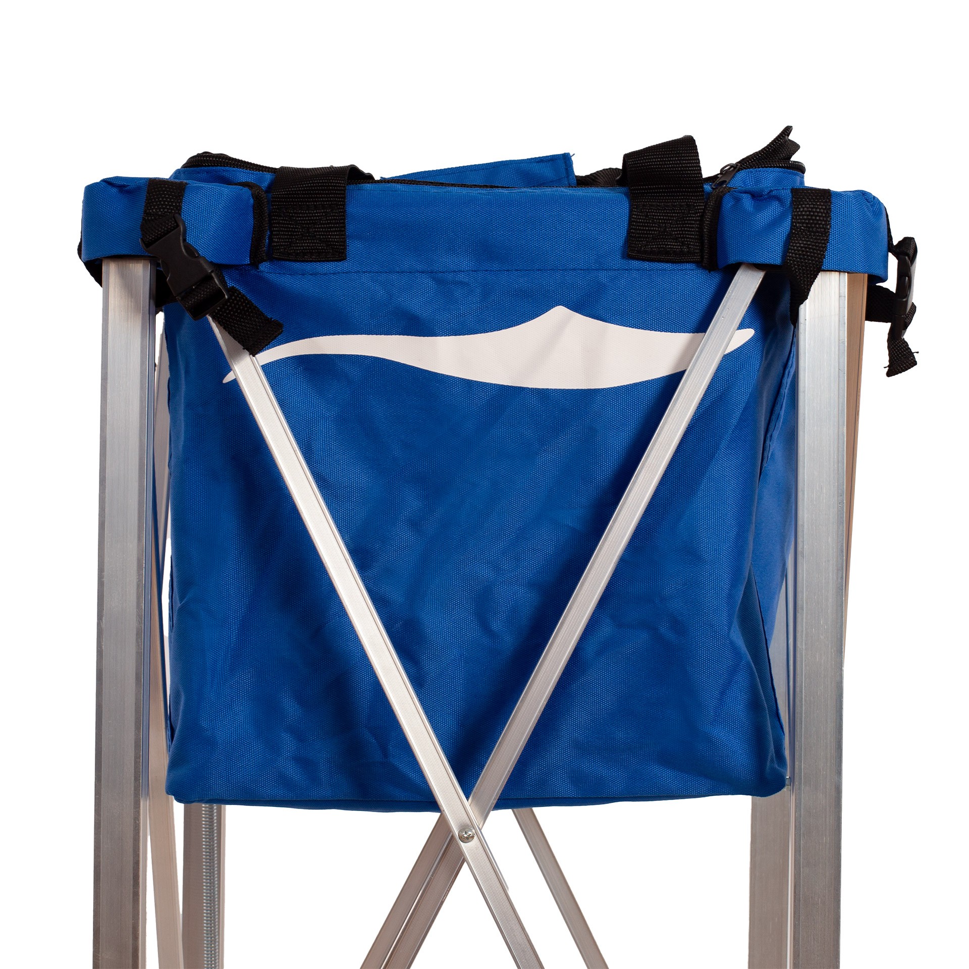 carro portapelotas de tenis/padel/pickleball softee recovery azul gris 8