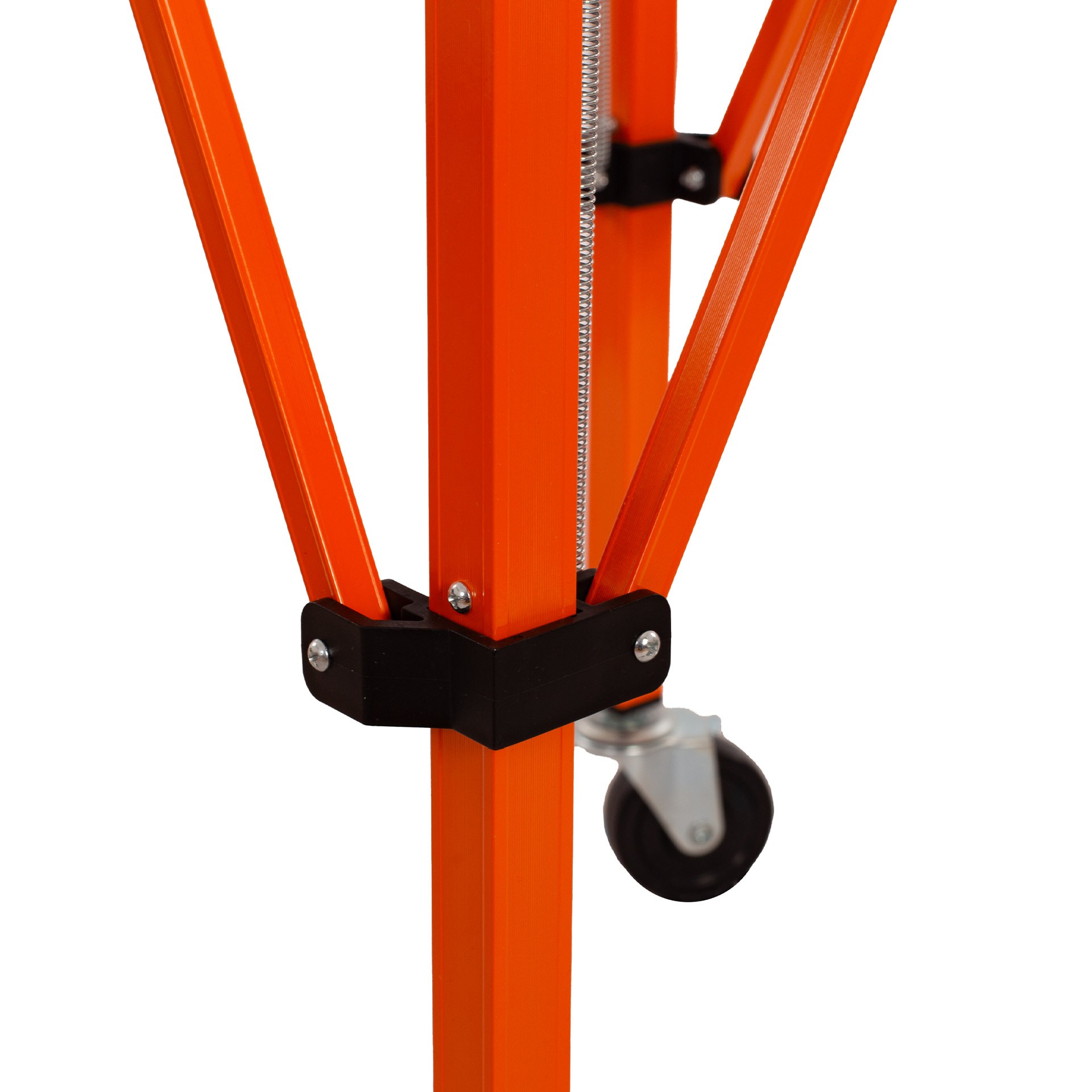 carro portapelotas de tenis/padel/pickleball softee recovery negro naranja 8